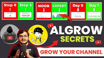 How To Grow YouTube Channel Like @Algrow @decodingyt And @StepGrow