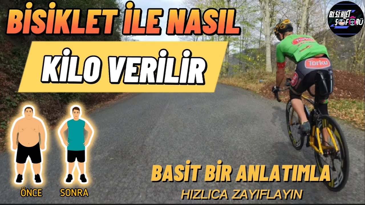 BİSİKLET İLE HIZLICA VE KOLAYCA KİLO VERİN! | KİLO VERMENİN PÜF NOKTALARI