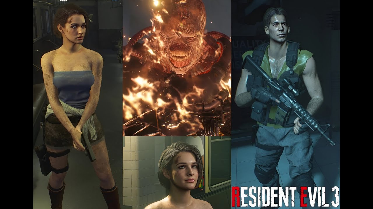 Resident Evil 3 Remake Mods Trajes y Diseños Originales de Jill, Carlos ...