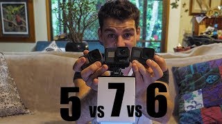 GoPro Hero 7 black unboxing and review | Compared to GoPro 5 and 6