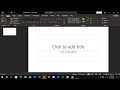 How to disable dark mode in powerpoint