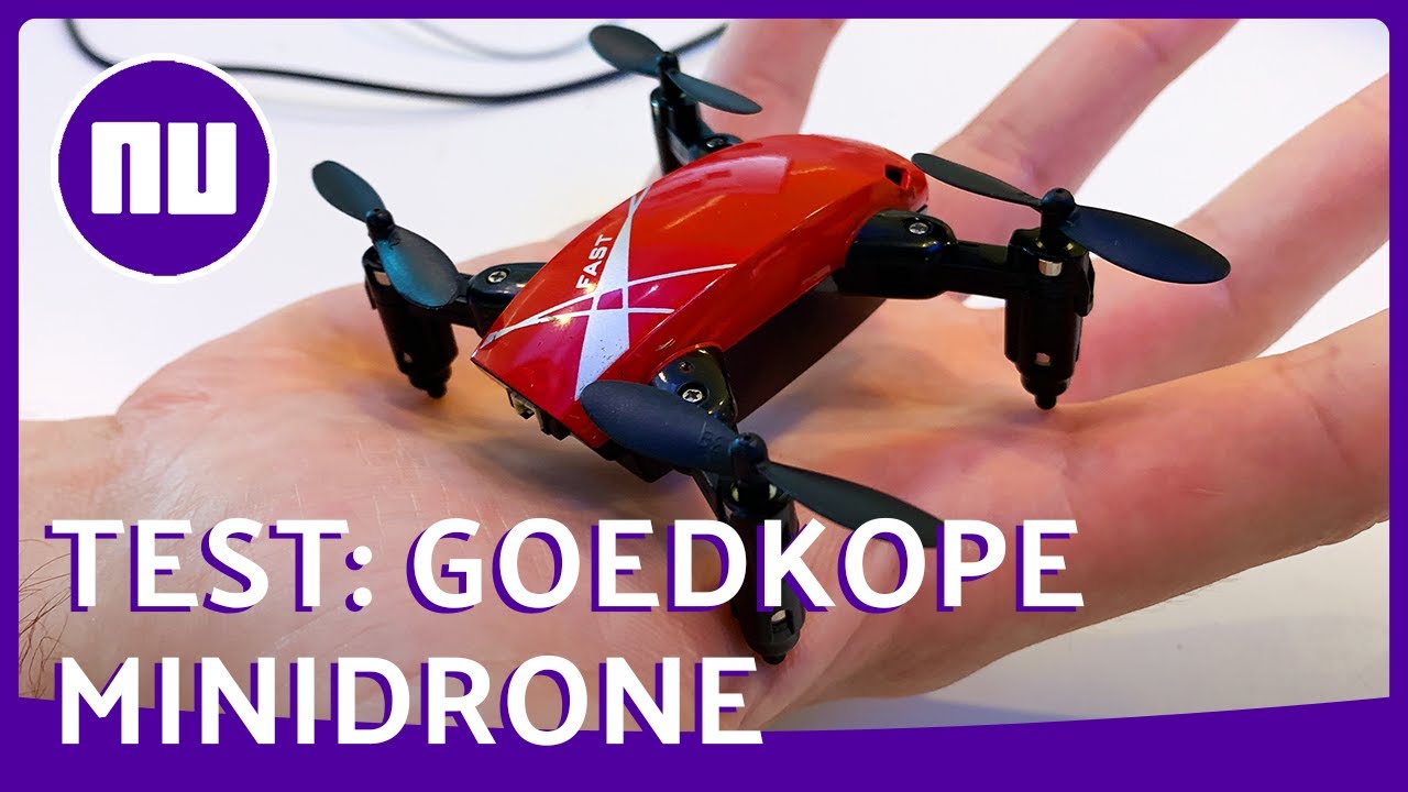 kan niet zien Portaal climax Hoe vliegt en filmt deze goedkope kleine drone? - Prul of Praal? #51 -  YouTube