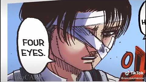 Does Levi cry on Hange?