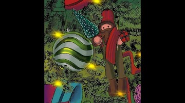 Christmas Tree Time lapse Procreate Digital Painting