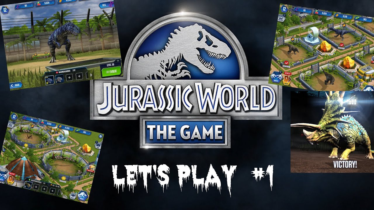 Jurassic World The Game Let's Play 1 YouTube
