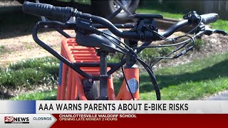 AAA warns parents about safety risks as e-bikes become popular holiday gifts