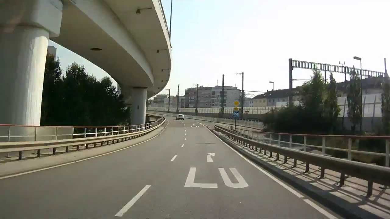 Germany: B37+B44 Ludwigshafen / Mannheim elevated highways