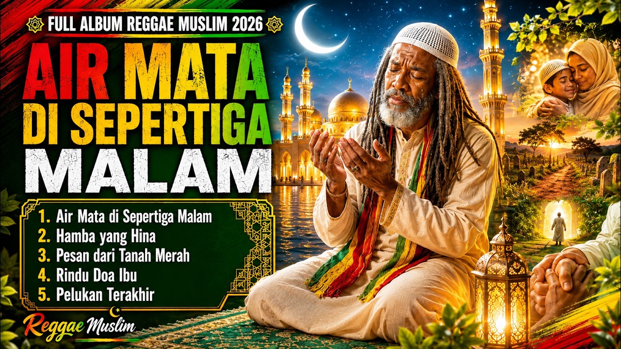 FULL ALBUM REGGAE MUSLIM 2026 | Air Mata di Sepertiga Malam - Taubat \u0026 Renungan Jiwa