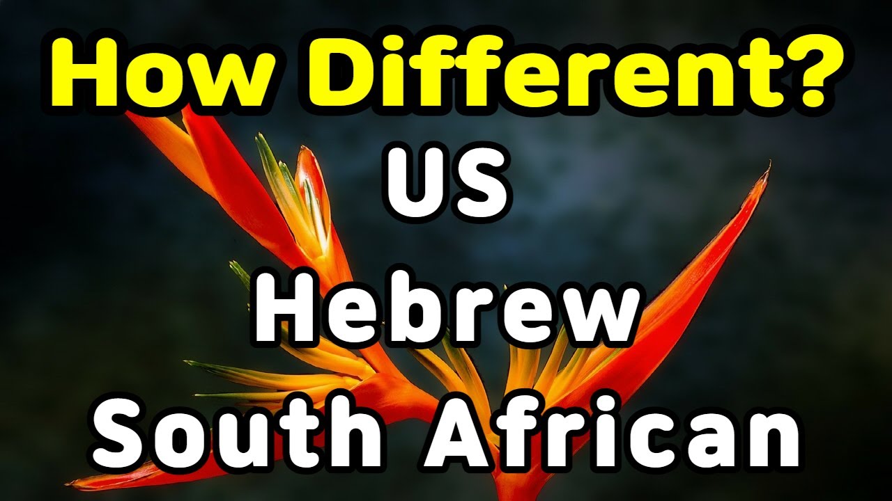 3 Accents English US, Hebrew & South African English Accents in One Go