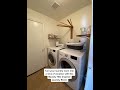 Transform Your Laundry Room with Beverly Hills Glam #laundryroommakeover