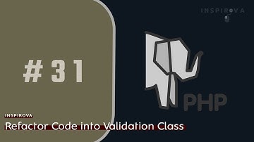 PHP For Beginners In Arabic, #31- Refactor Code into Validation Class