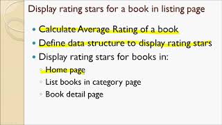 Lecture 139 - Code to display rating stars for books