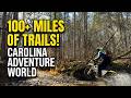 Exploring Carolina Adventure World on a Dual Sport!