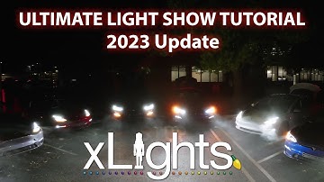 How To Make Custom Tesla Light Shows // Updated Ultimate XLights Tutorial