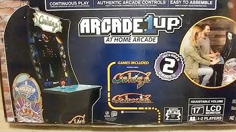 LIVE Arcade1up Galaga Unboxing, Assembly, and Playtesting