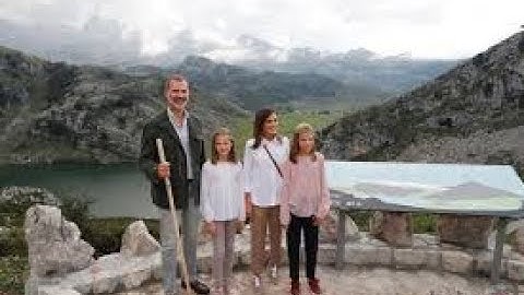 SAR la Princesa Leonor inaugura mirador con su nombre en los Picos de Europa