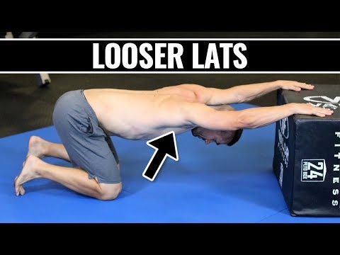 Video: Lat Stretches: 10 övningar För Att Stärka, Stödja Och Förebygga Skador