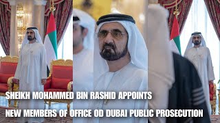 Sheikh Hamdan Fazza Sheikh Mohammed Appoint New Members Of Office Of Dubai Public Prosecution Office