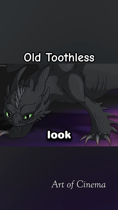 How Long Did Toothless Live? #httyd #howtotrainyourdragon #dreamworks #animation