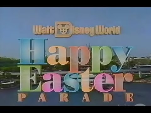 1992 Walt Disney World Easter Parade - With Commercials