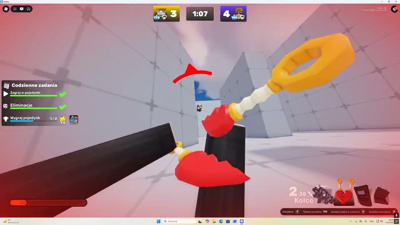 Gram w Rivals na trybie lusterek