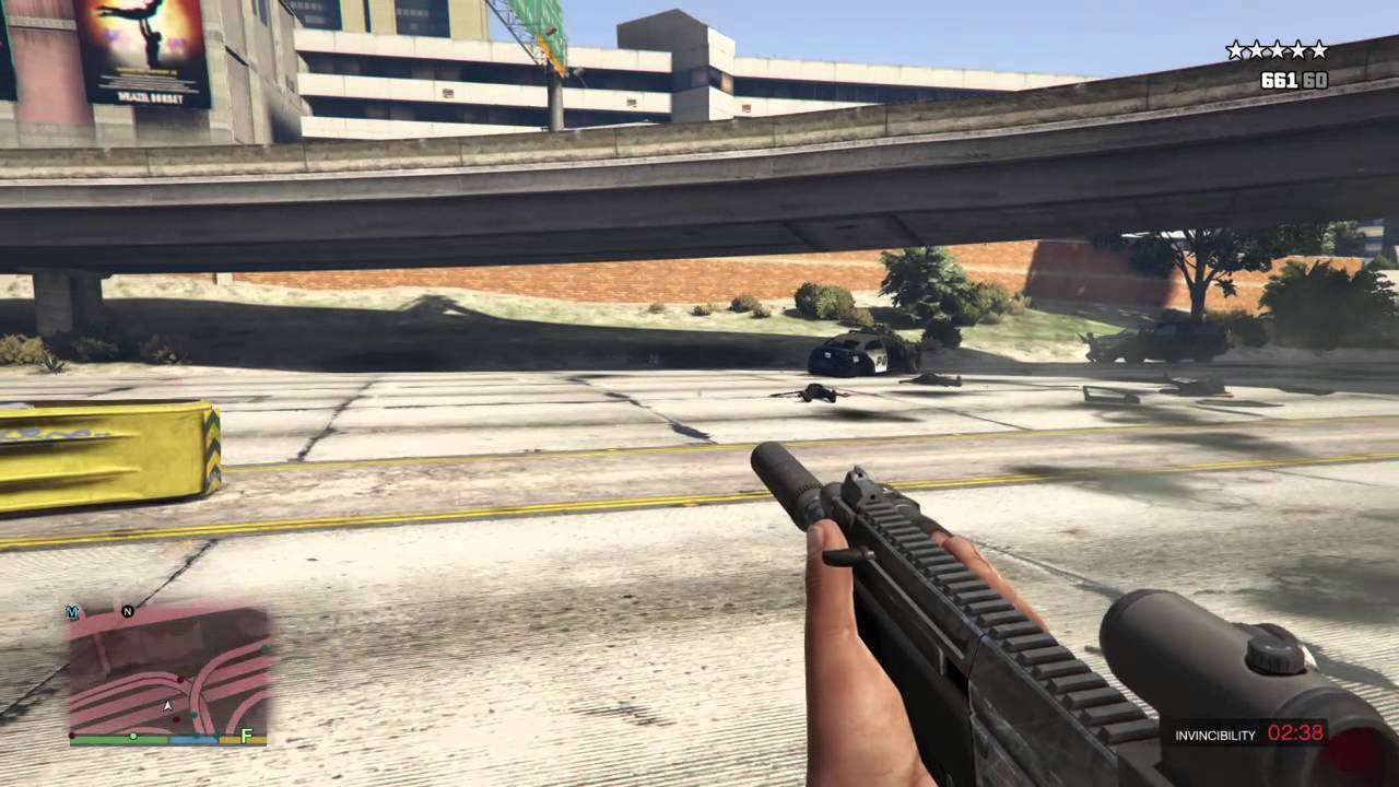 Gta 5 Ps4 - Explosive Bullets Fun