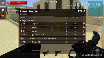 PIXEL STRIKE 3D:MP5K CHALLENGE/ FFA GAMEPLAY