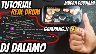 TUTORIAL REAL DRUM DJ DALAMO VIRAL - TUTORIAL REAL DRUM MUDAH UNTUK PEMULA