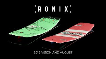2019 Ronix Vision and August Kids Wakeboard Features