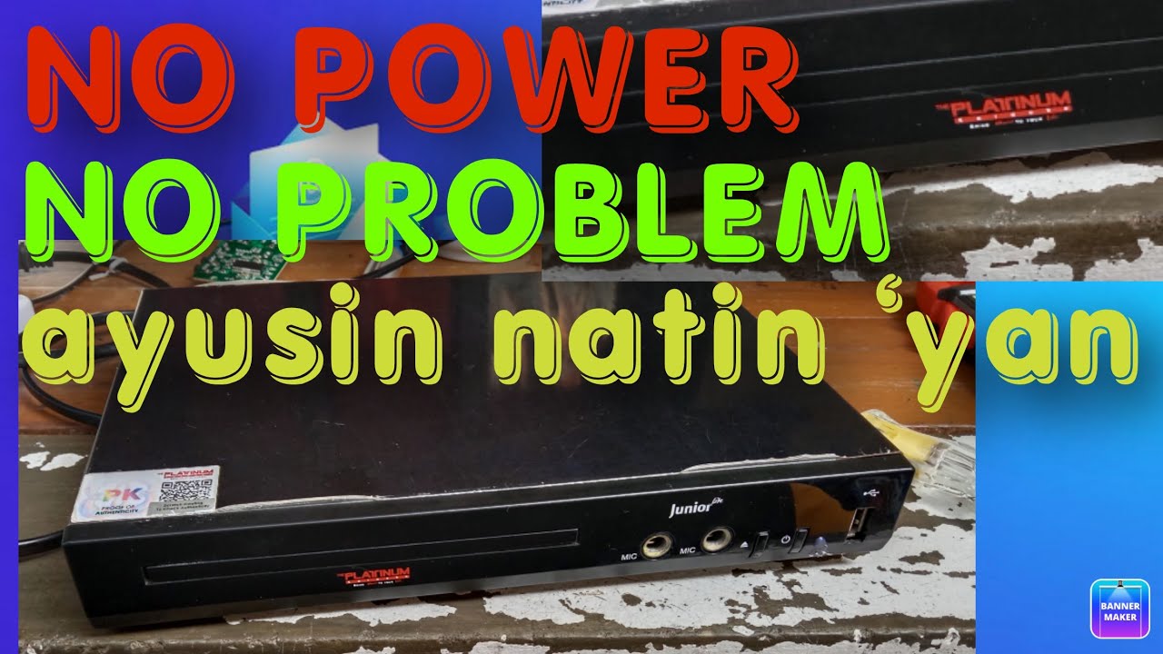 PLATINUM JUNIOR LITE NO POWER • REPAIRED