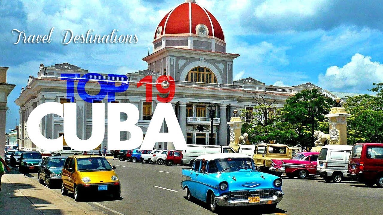 three popular tourist destinations in cuba