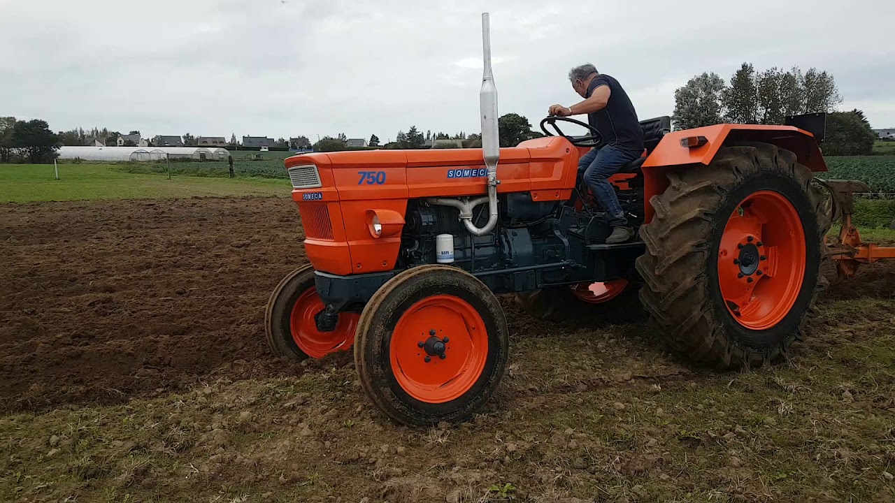 Tracteur Someca - roues larges - neuf - époque III - H0