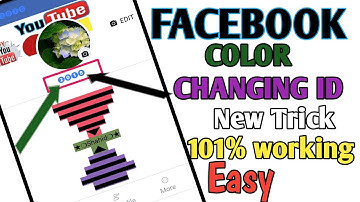 HOW TO MAKE COLOR NAME ON FACEBOOK NEW TRICK | COLOUR CHANGING FB ID NEW METHED| BY SHAHID TRICKER