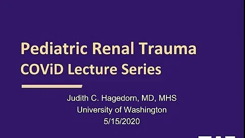 5.15.2020 Urology COViD Didactics - Pediatric Rena...