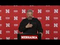 🎙️ Nebraska Football Spring Practice Media Availability | February 28, 2026
