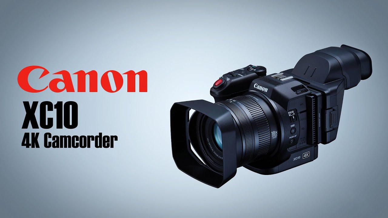 Hands-On Review: Canon | XC10 4K Professional Camcorder - YouTube