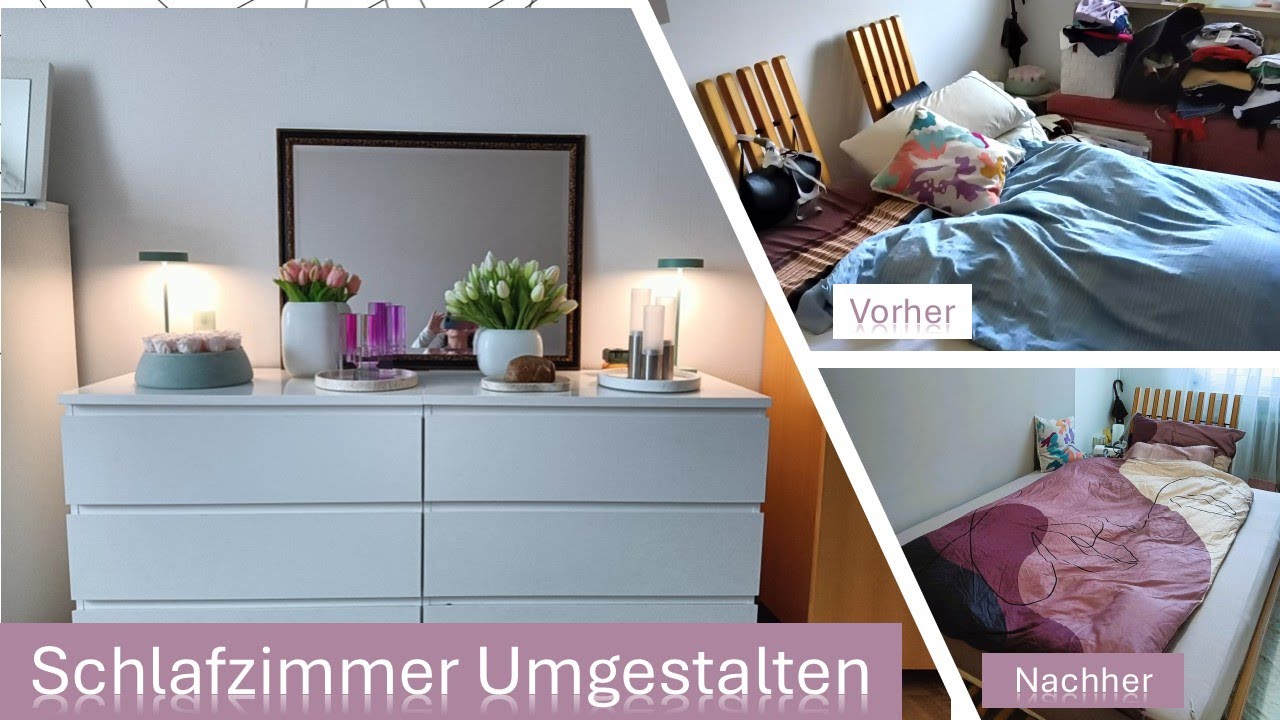 Ich spiele Guido´s Deko Queen: Mein Schlafzimmer in neuem Design / Edles Graurosa / Vorher Nachher