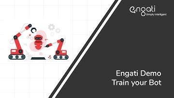 Engati Demo 4: Train your Bot