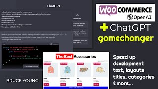 WooCommerce and Chat GPT - a gamechanger - speed up development