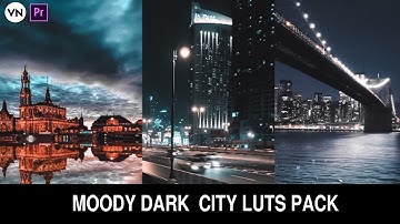 Moody dark free luts pack | Color grading luts mobile (vn video editor) premiere pro luts