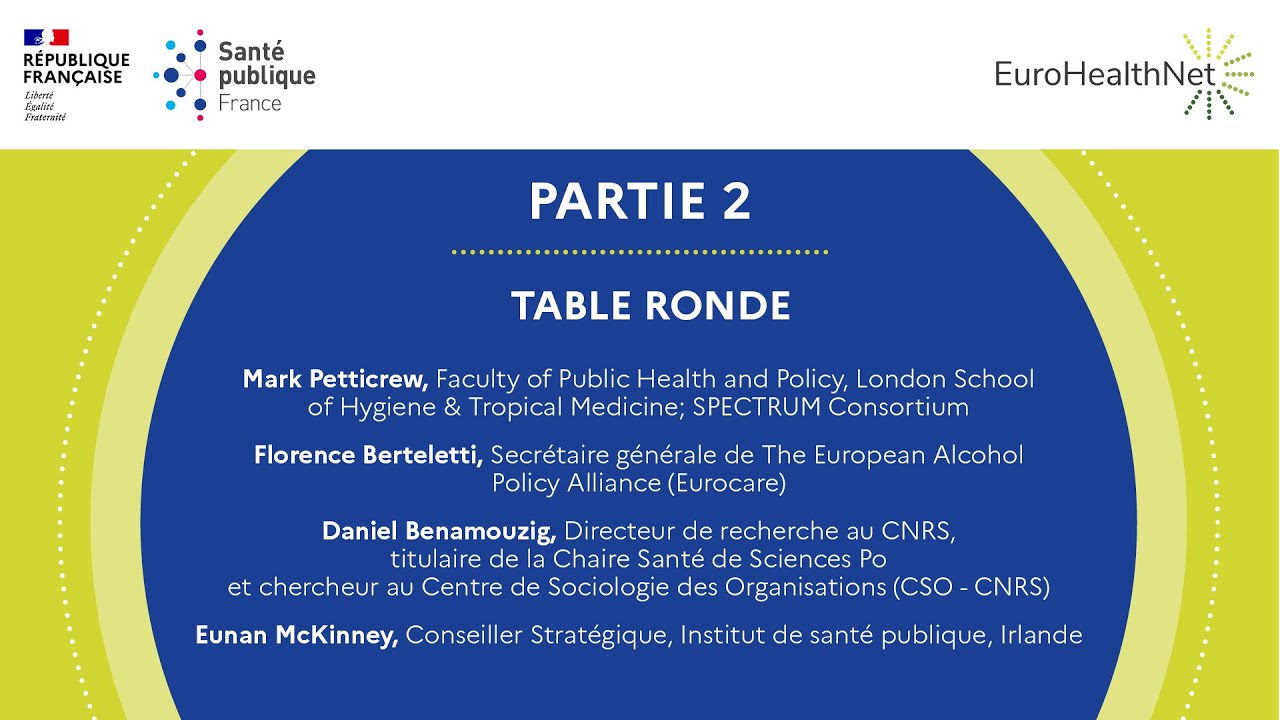 Table ronde 2 – échanges avec les intervenants et les participants ...