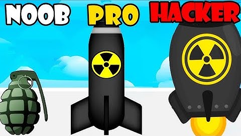 NOOB vs PRO vs HACKER in Evolving Bombs Part 1 | Gameplay Satisfying (Android,iOS)