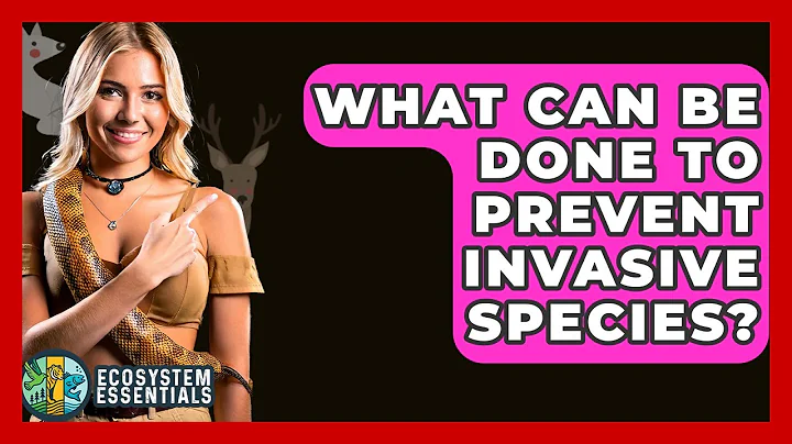 What Can Be Done To Prevent Invasive Species? - Ecosystem Essentials