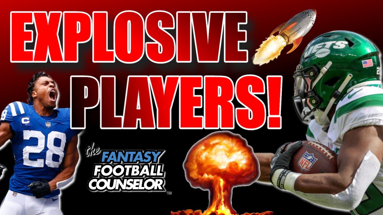 Top 10 BOOM Upside Fantasy Football Players 2023 MUST DRAFT! YouTube