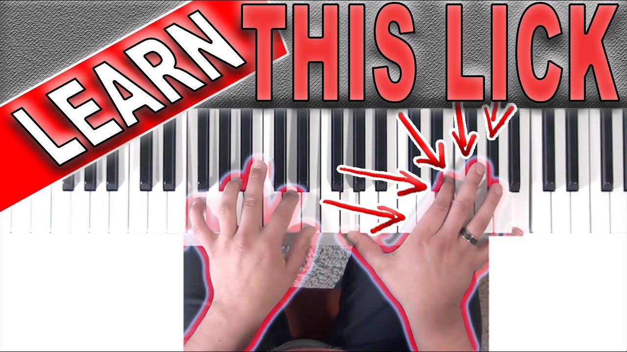 1 Piano LICK you can use in ANY song - YouTube