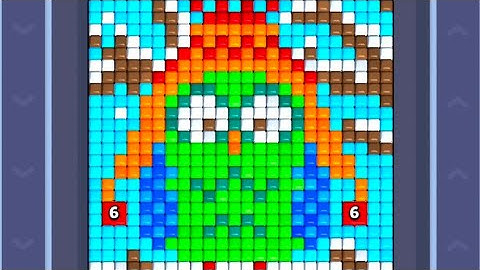 Pixel flow level 95 very hard level Walkthrough Solution 