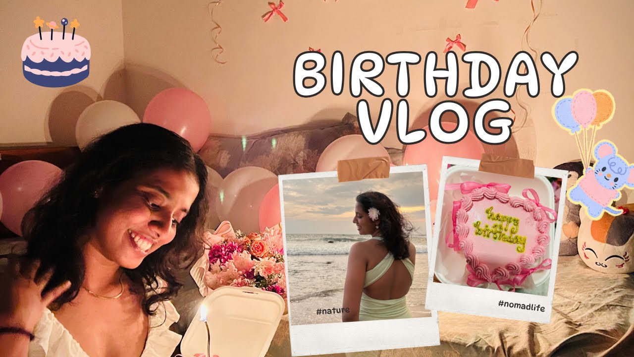Birthday Vlog 🎂 🎉 - Celebrating my birthday as a medical student in Sri Lanka 