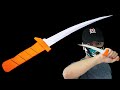 Easy paper Ninja Knives || Origami paper ninja knife