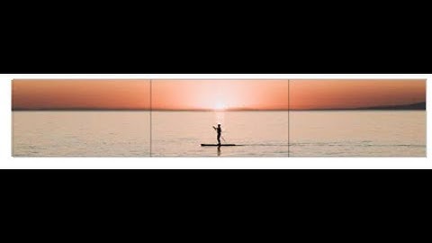 AOGETYO RIJER M04  video wall 1x3 setting