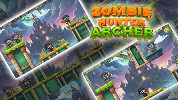 Zombie Hunter Archer || Construct 3 Game Template || Source code
